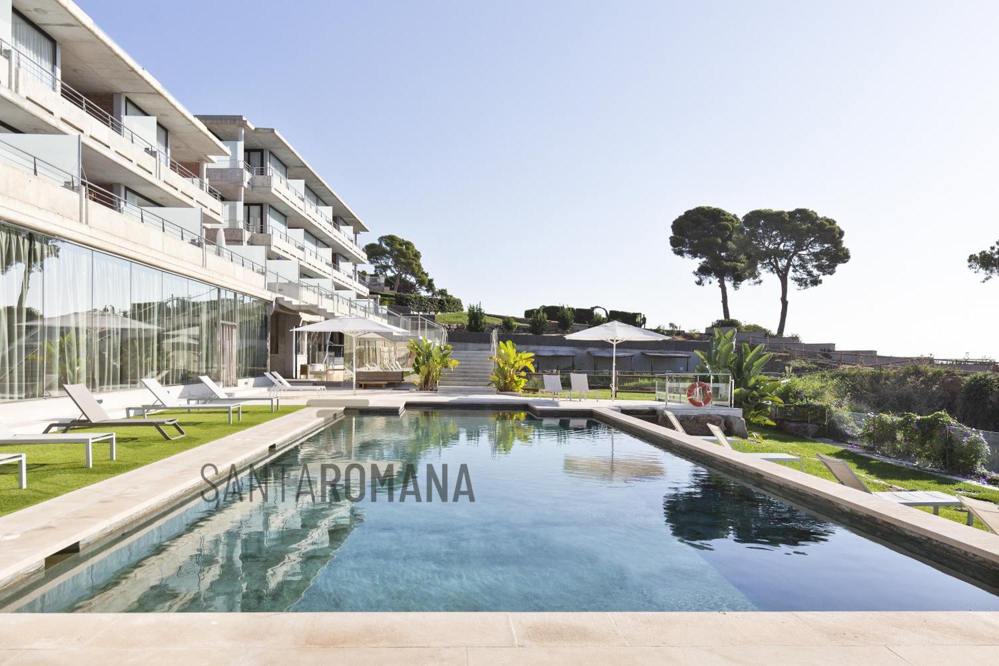 Santa Romana Apartments & Suites Caldes D'Estrach Buitenkant foto